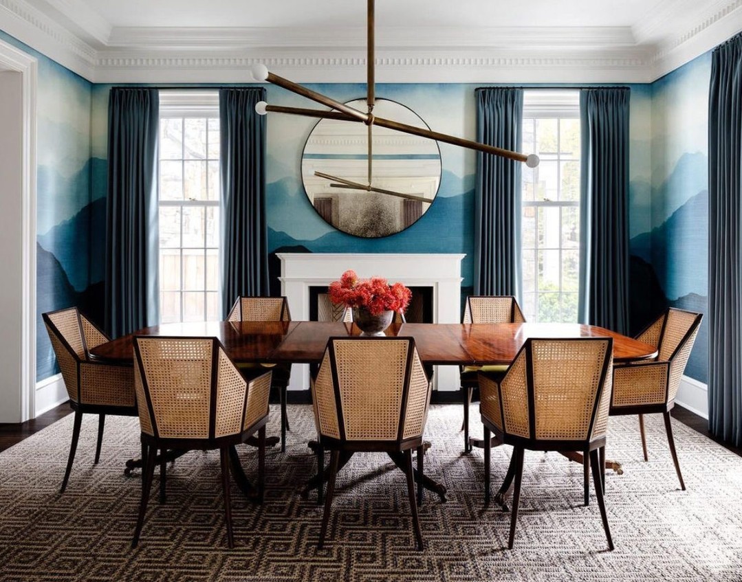 Repost from @ericaburnsinteriors featuring the Cane Arm Chairs from our @karamanndesign Collection. Visit the link in our bio for more information. #ThingsChosenWell